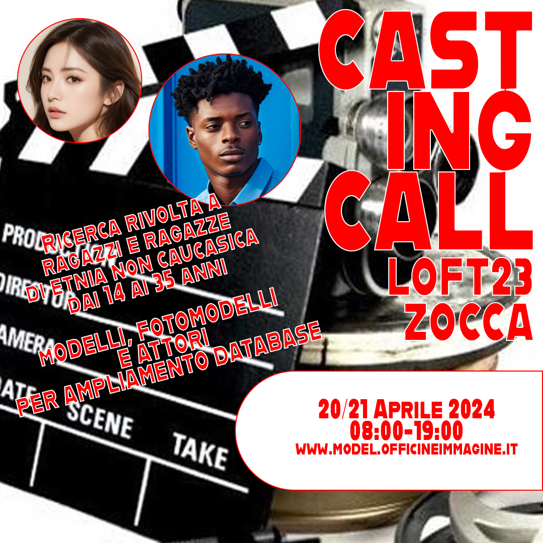 Casting Call 14-35 anni